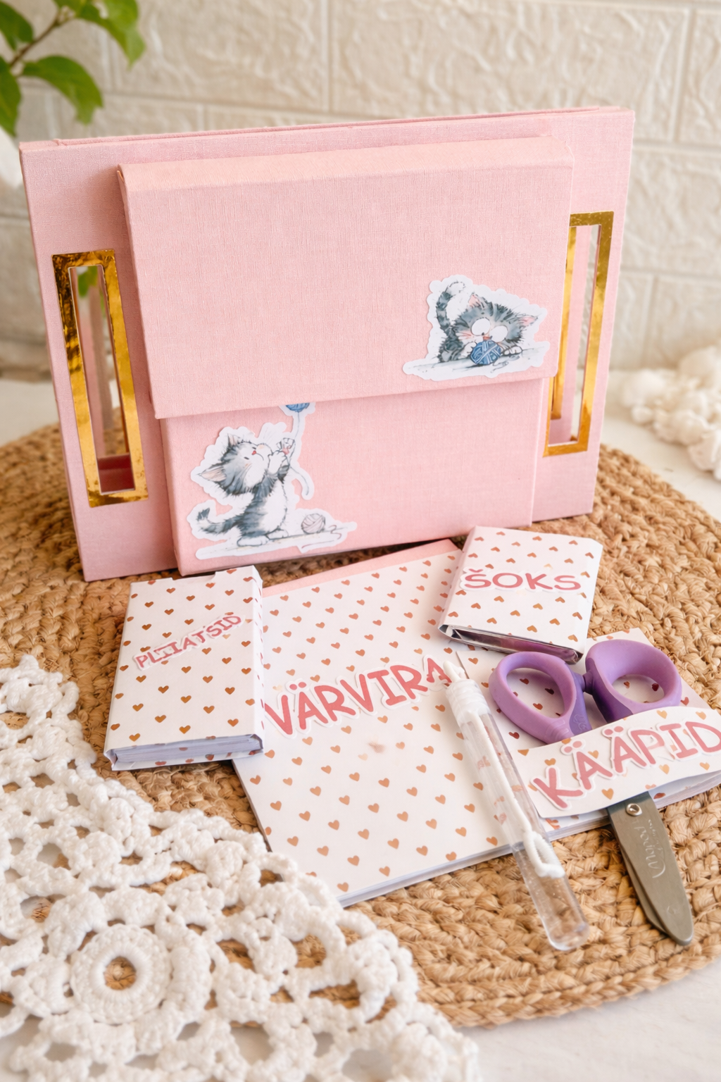 Väikese meisterdaja kinkekarp