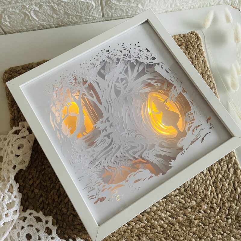 Valguse ja varju kunst – 3D valguskast